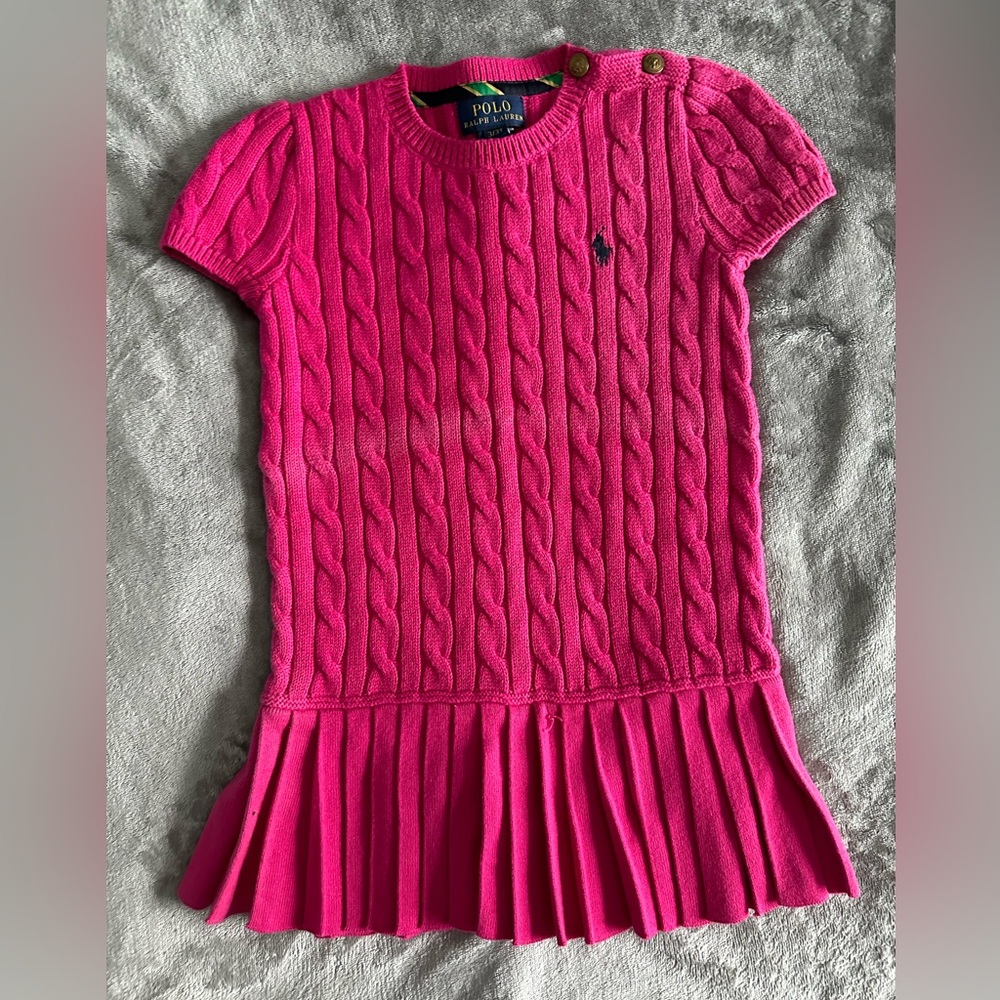 Toddler sweater dress